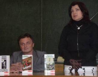 Read more about the article Андрій Курков – у гостях у філологів
